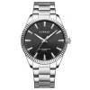 Чоловічий годинник Curren 8425 Silver-Black фото 2