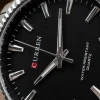 Чоловічий годинник Curren 8425 Silver-Black фото 8