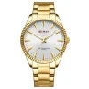 Мужские часы Curren 8425 Gold-White фото 2