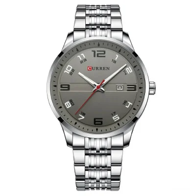 Чоловічий годинник Curren 8411 Silver-Grey