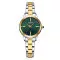 Curren 9094 Silver-Gold-Green