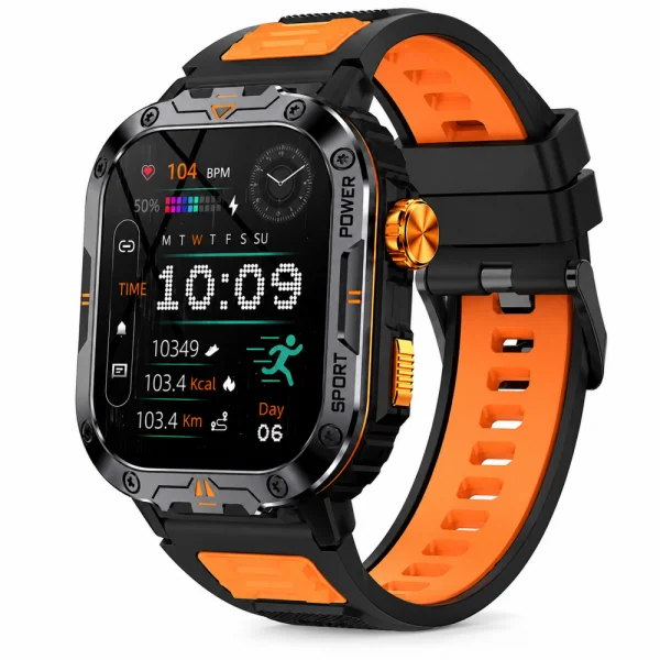Смарт часы Modfit Carbon Quad Orange фото 1