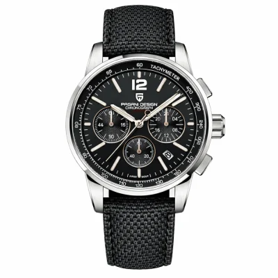 Чоловічий годинник Pagani Design YS008 Silver-Black