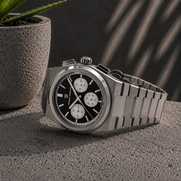 Чоловічий годинник Pagani Design PD-1761 Silver-Black фото 5