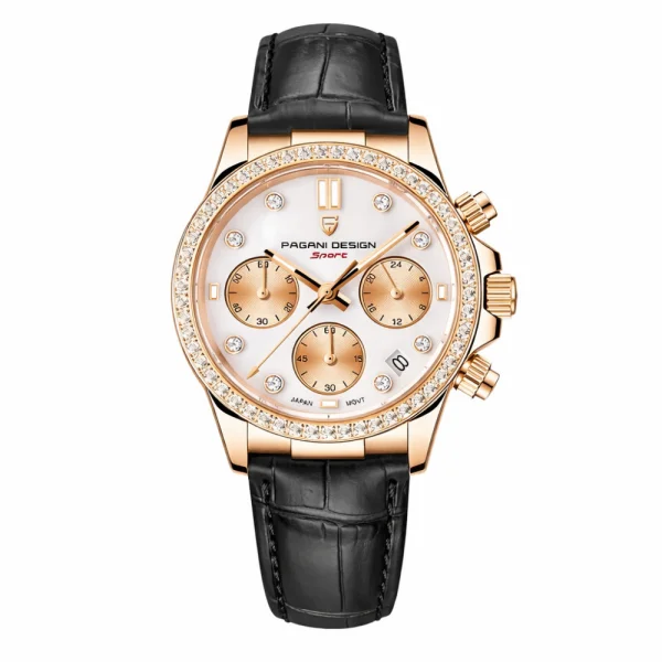 Жіночий годинник Pagani Design PD-1730 Gold-Black фото 1
