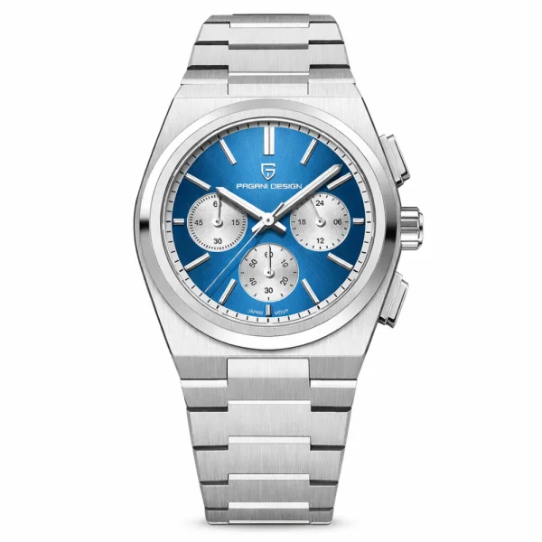 Мужские часы Pagani Design PD-1761 Silver-Blue фото 1