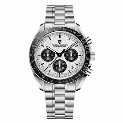 Мужские часы Pagani Design PD-1735 Silver-White