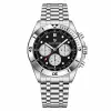 Чоловічий годинник Pagani Design PD-1705-1 Silver-Black Steel фото 2