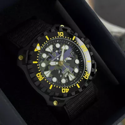 Чоловічий годинник Pagani Design PD-YN009 Black-Camo Blue