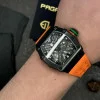 Чоловічий годинник Pagani Design PD-1738 Black-Orange фото 5