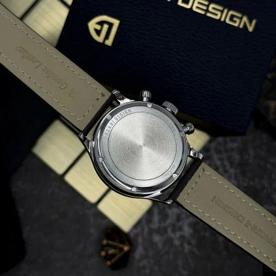 Чоловічий годинник Pagani Design PD-1739 Silver-Brown