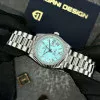 Чоловічий годинник Pagani Design PD-1752 Silver-Light-Blue фото 5