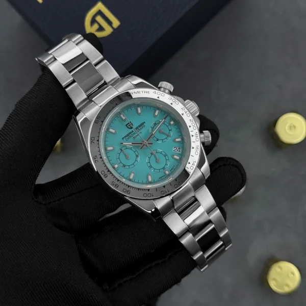 Наручний годинник Pagani Design PD-1727 Silver-Blue фото 8