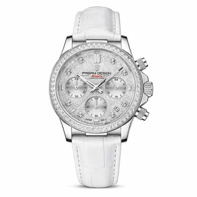 Жіночий годинник Pagani Design PD-1730 Silver-White