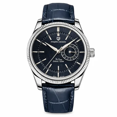 Мужские часы Pagani Design PD-1689 Silver-Blue-Blue
