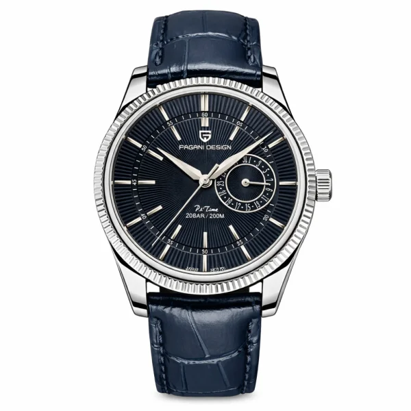 Чоловічий годинник Pagani Design PD-1689 Silver-Blue-Blue фото 1