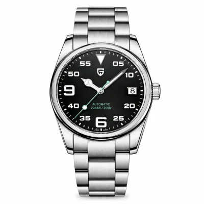 Чоловічий годинник Pagani Design PD-1692 Silver-Black-Green