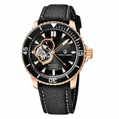 Чоловічий годинник Pagani Design PD-1674 Gold-Black