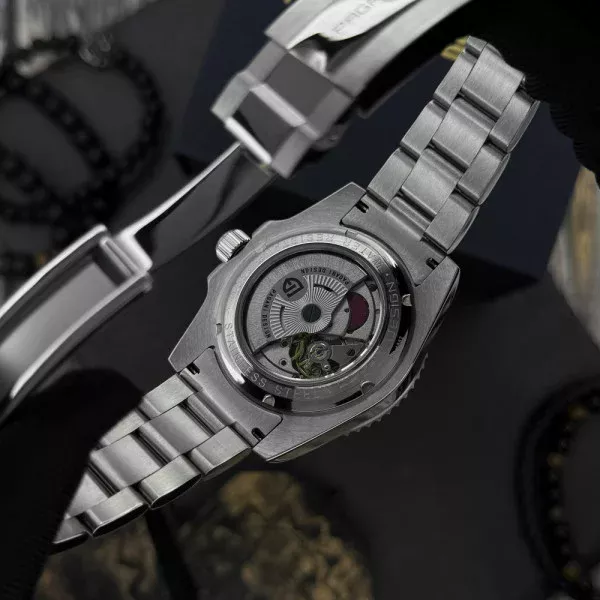 Чоловічий годинник Pagani Design PD-1662 Silver-Black-Red фото 9