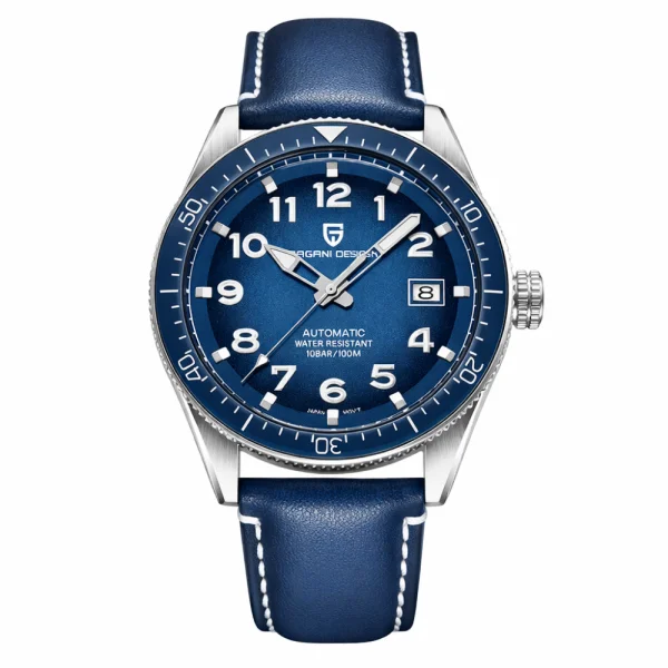 Чоловічий годинник Pagani Design PD-1649 Silver-Blue фото 1