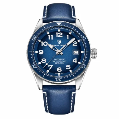 Чоловічий годинник Pagani Design PD-1649 Silver-Blue