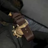 Чоловічий годинник Pagani Design PD-2720 Gold-White-Brown фото 9