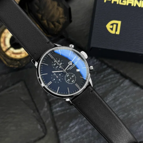 Чоловічий годинник Pagani Design PD-2720 Silver-Black-Black фото 5