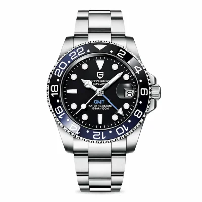 Pagani Design PD-1662 Silver-Blue-Black