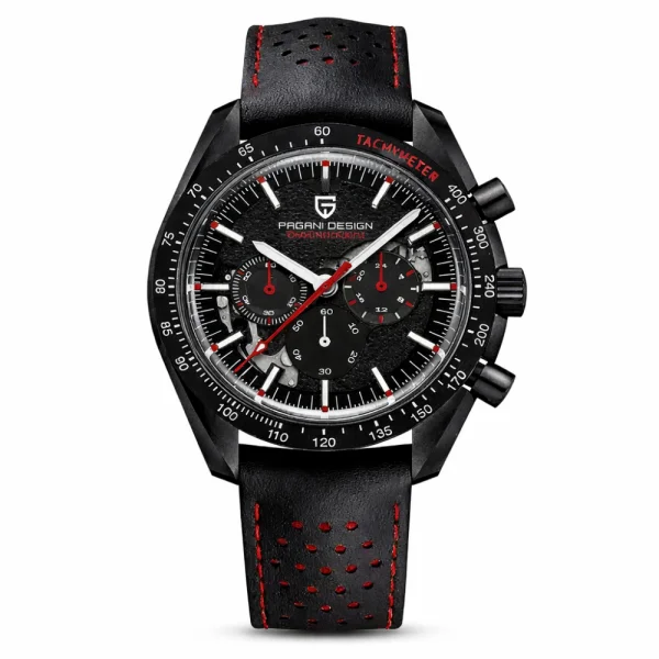 Чоловічий годинник Pagani Design PD-1779 Black-Red фото 1