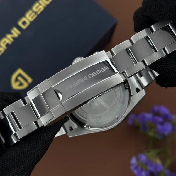 Мужские часы Pagani Design PD-1644 Silver-Black фото 8