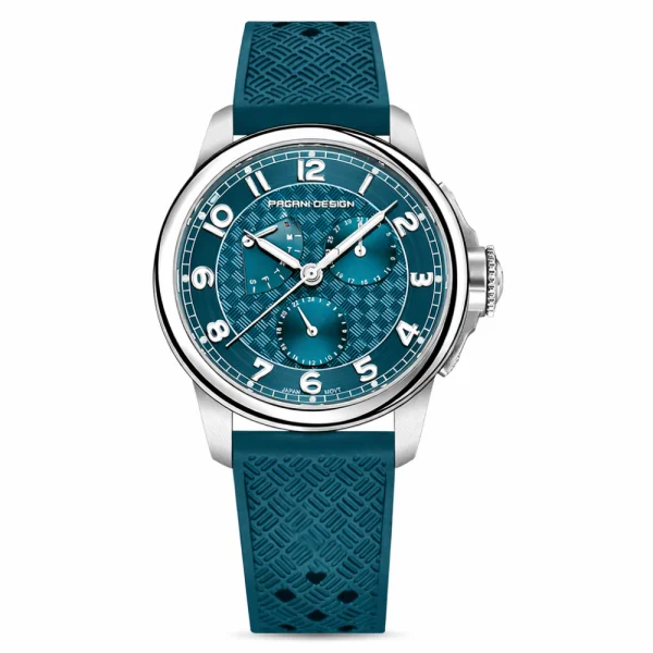 Чоловічий годинник Pagani Design PD-1780 Blue-Silver-Blue фото 1