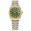 Мужские часы Pagani Design PD-1794M Silver-Gold-Green фото 2