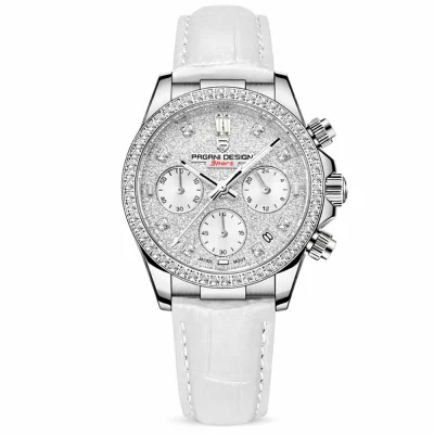 Жіночий годинник Pagani Design PD-1730 Silver-White S