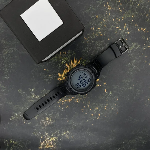 Чоловічий годинник Skmei 1068 All Black фото 6
