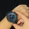 Чоловічий годинник Skmei 1343 Black-Blue фото 3