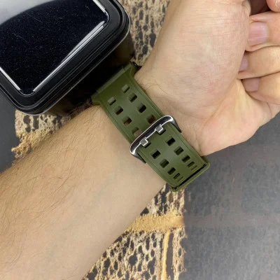 Чоловічий годинник Skmei 1343 Black-Militari Wristband
