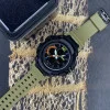 Мужские часы Skmei 1343 Black-Khaki Wristband фото 6