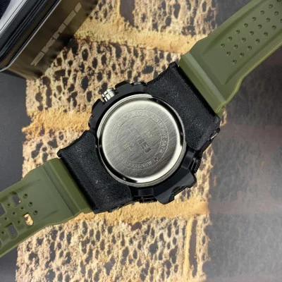 Чоловічий годинник Skmei 1283 Black-Military Wristband.