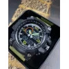 Чоловічий годинник Skmei 1283 Black-Khaki Wristband. фото 4