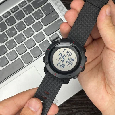 Чоловічий годинник Skmei 1213 Black-Red