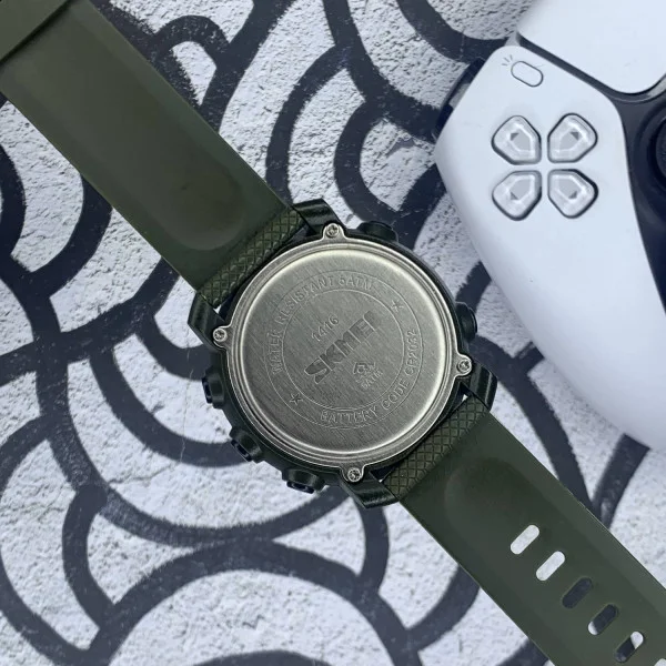Мужские часы Skmei 1416AGBK Army Green-Black фото 6