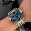 Чоловічий годинник Skmei 1389BU Silver-Black-Blue фото 3