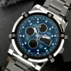 Чоловічий годинник Skmei 1389BU Silver-Black-Blue фото 8