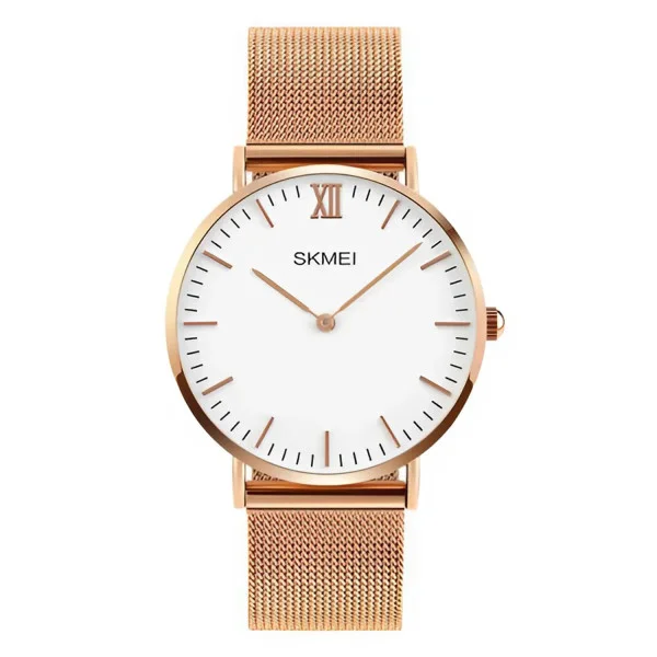 Жіночий годинник Skmei 1181 Cuprum-White фото 1