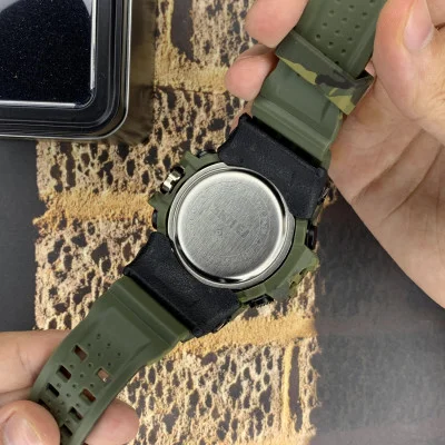 Чоловічий годинник Skmei 1155B Military Green
