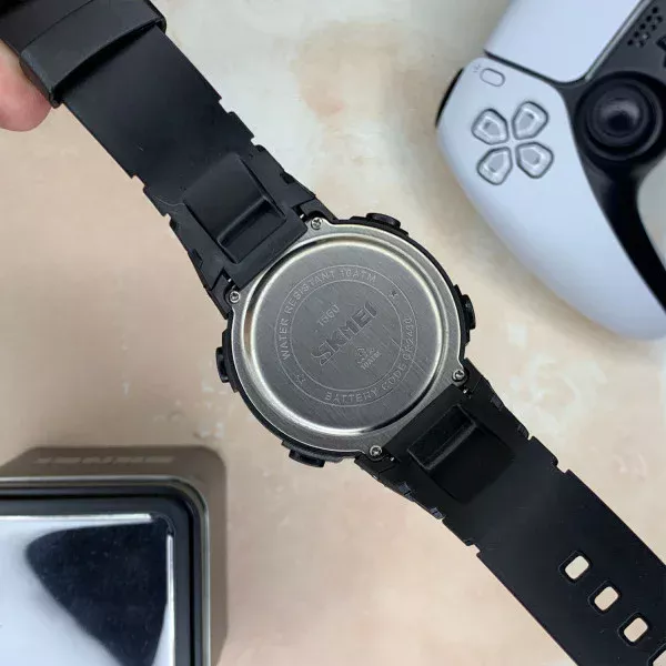 Чоловічий годинник Skmei 1560 Black-Gray фото 6