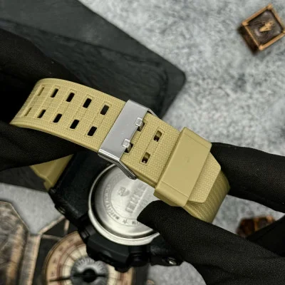 Чоловічий годинник Skmei 1155 Black-Khaki