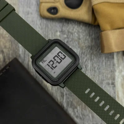 Чоловічий годинник Skmei 1894 Black-Military Wristband