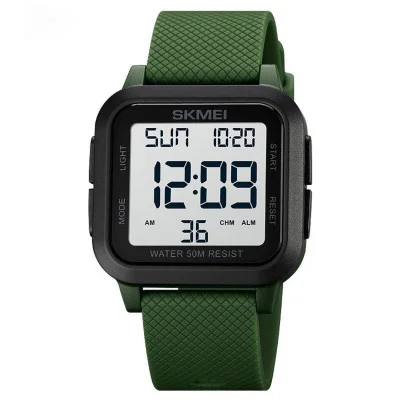 Мужские часы Skmei 1894 Black-Military Wristband
