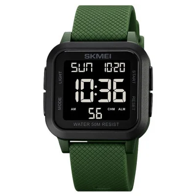 Чоловічий годинник Skmei 1894 All Black-Military Wristband